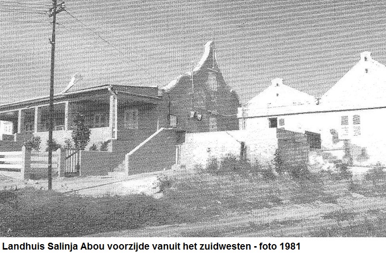 10. Salinja Abou voorzijde vanuit het zuidwesten 1981